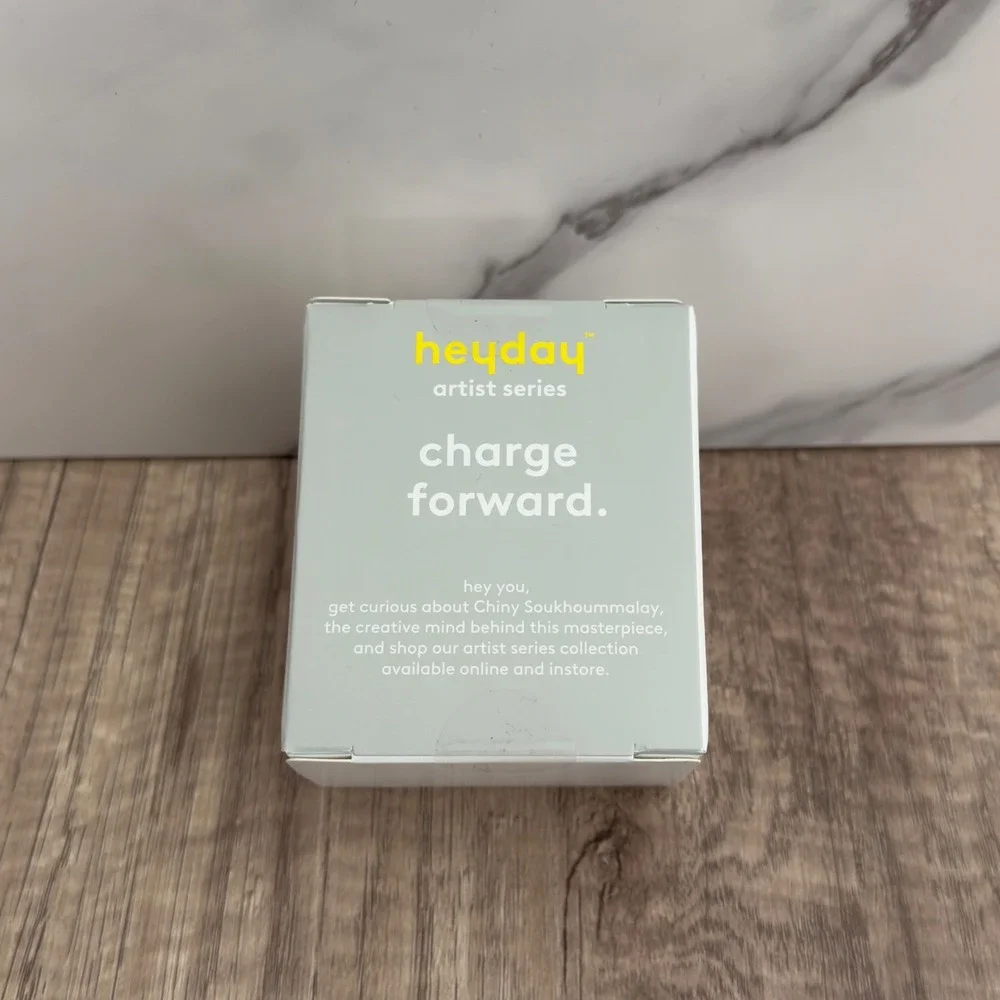 heyday Artist Series Wall Charger USB-C and‎ USB-A Power Delivery